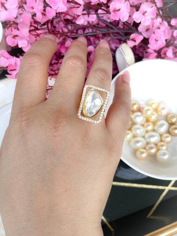 Polki Ring Rs 1600